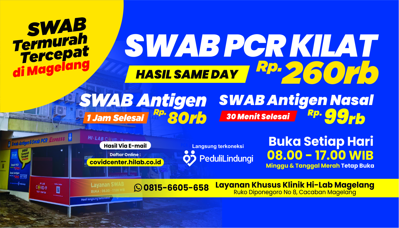 CARI PCR YANG HASILNYA CEPAT? PASTI HI-LAB!