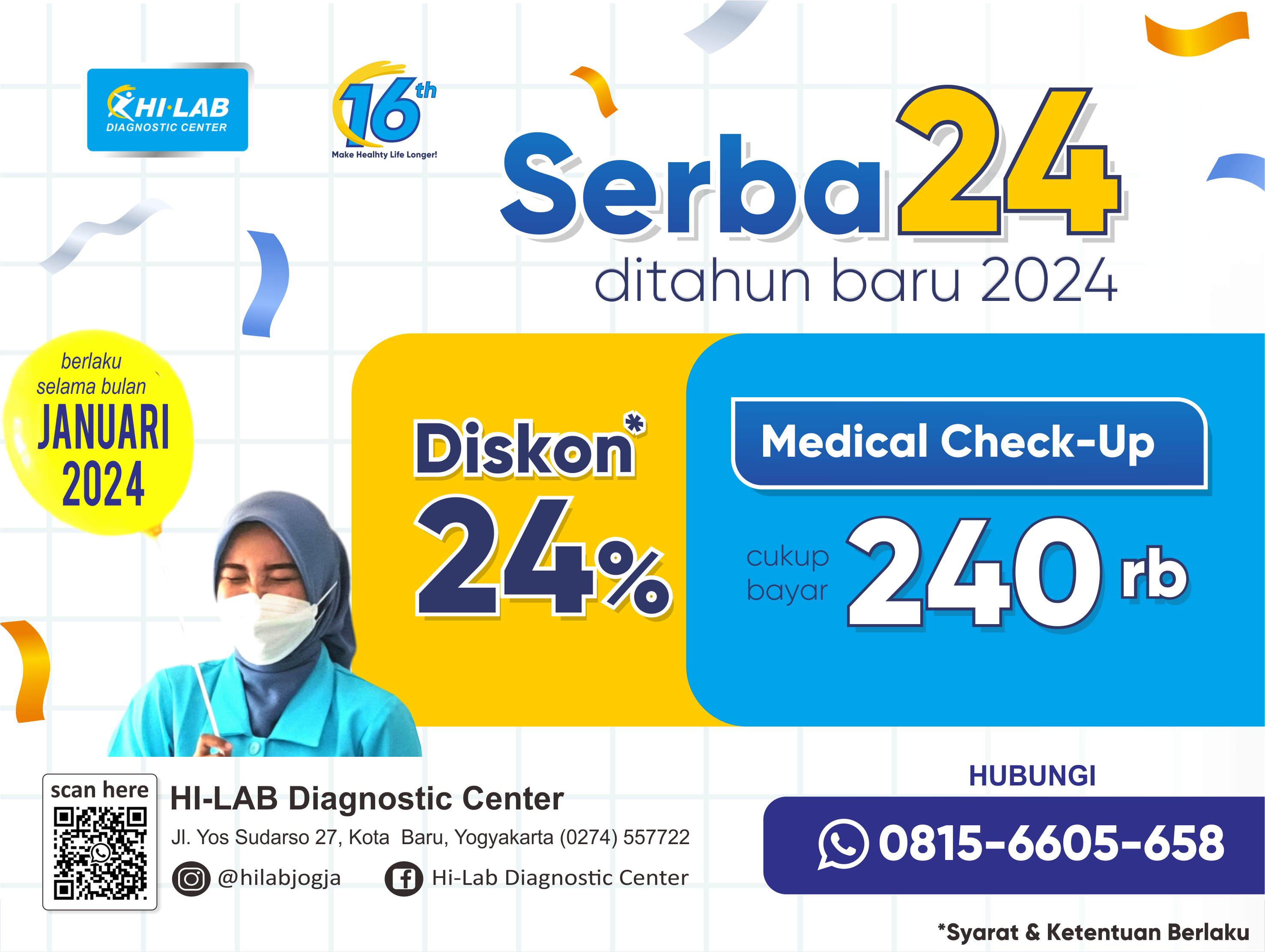 Promo Januari - Serba 24 ditahun 2024