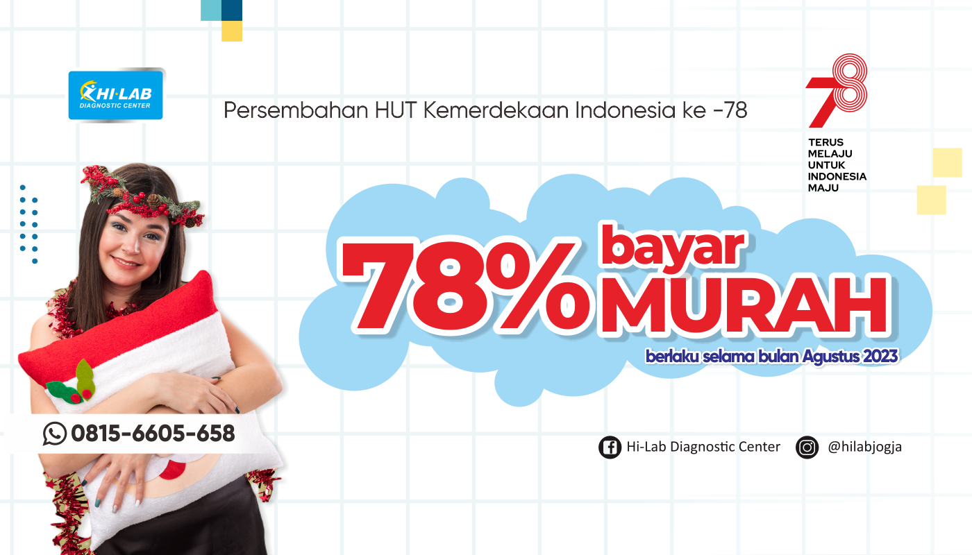 Promo Agustus - 78% Bayar Murah