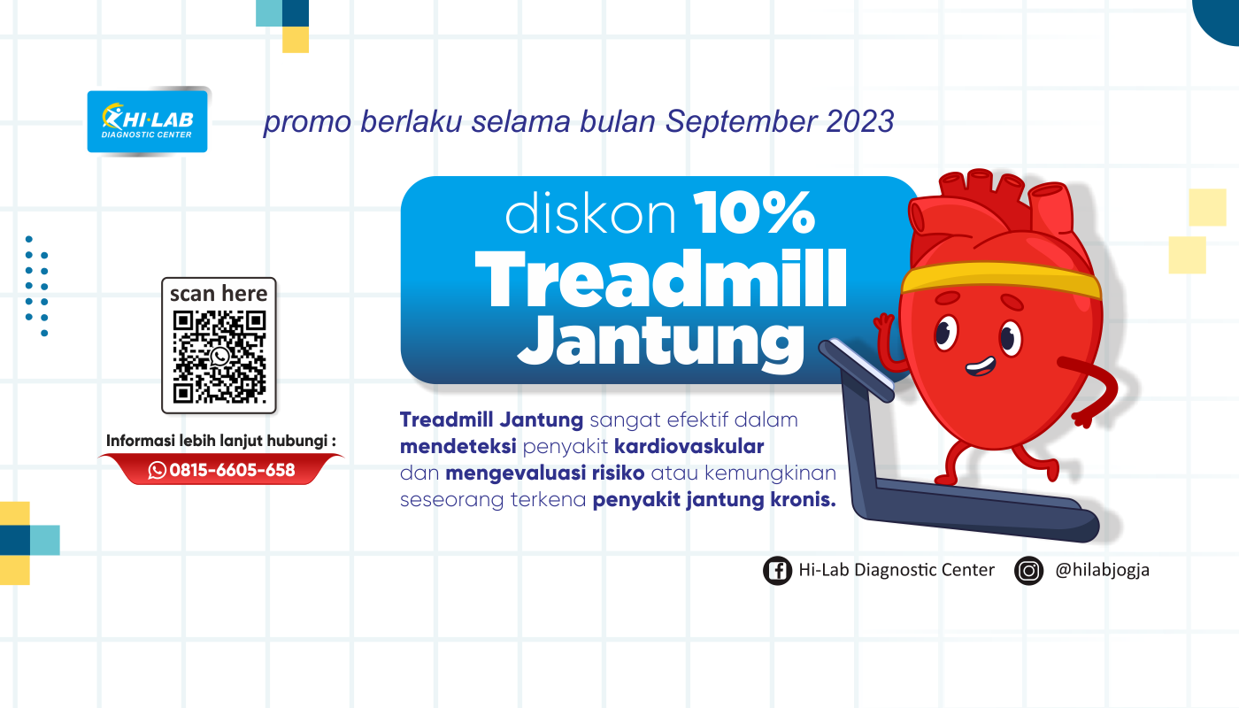 Promo September - Diskon 10% Treadmill Jantung